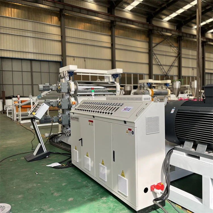 PLA -Maisstärke biologisch abbaubare Bleche Extrudermaschine