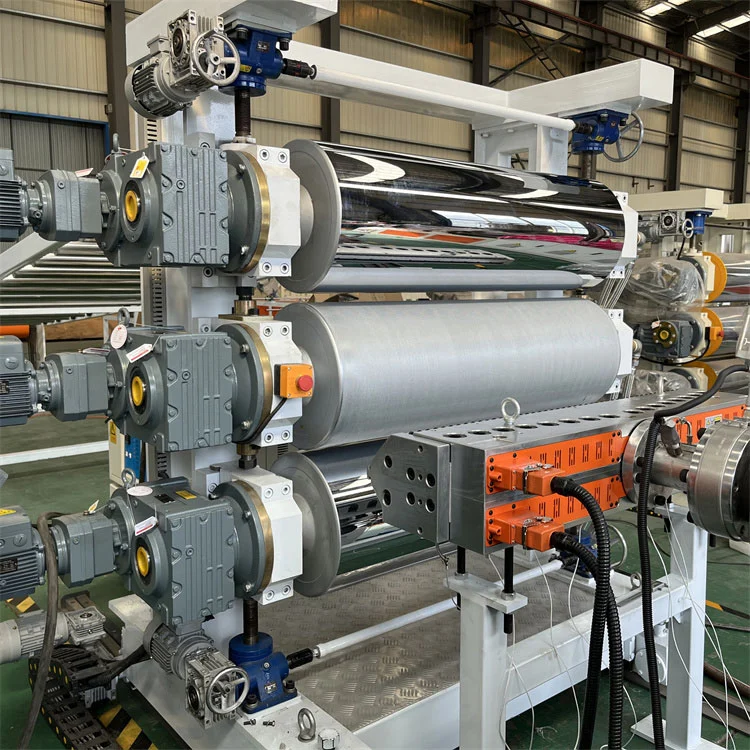 PVC Elektrostatische Tafel -Extrudermaschine