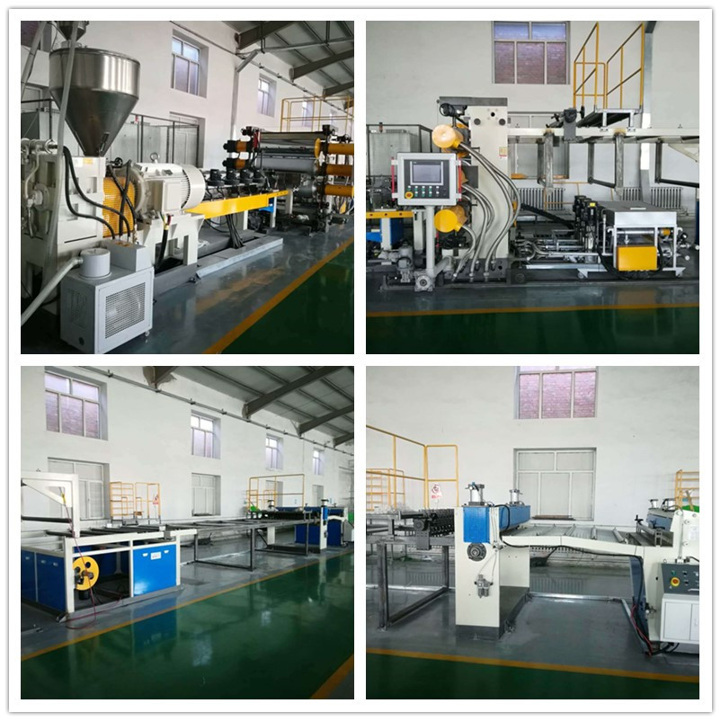 Einschnecken-Geozellen-Plattenextrusionsmaschine