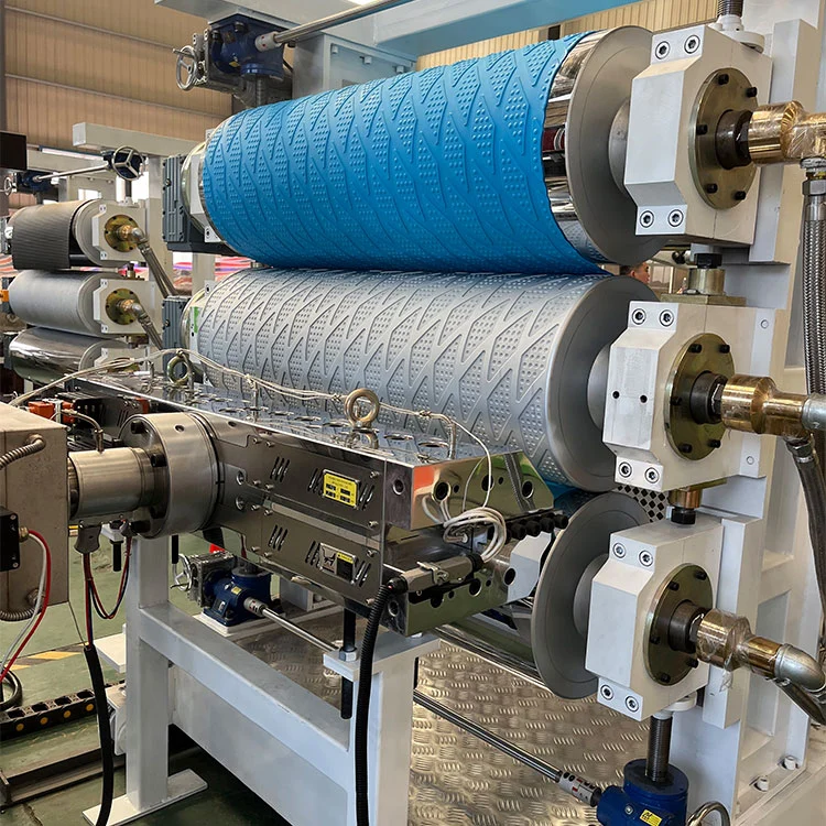 TPE TPV TPU TPR Anti-Slip-Matte Extruder-Maschine
