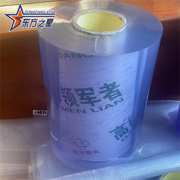 Transparente PVC-Weichvorhang-Extrusionslinie mit einer Schraube